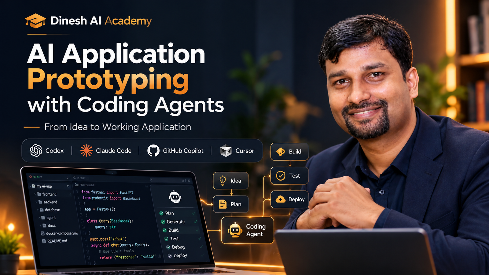 AI Application Prototyping with Coding Agents
